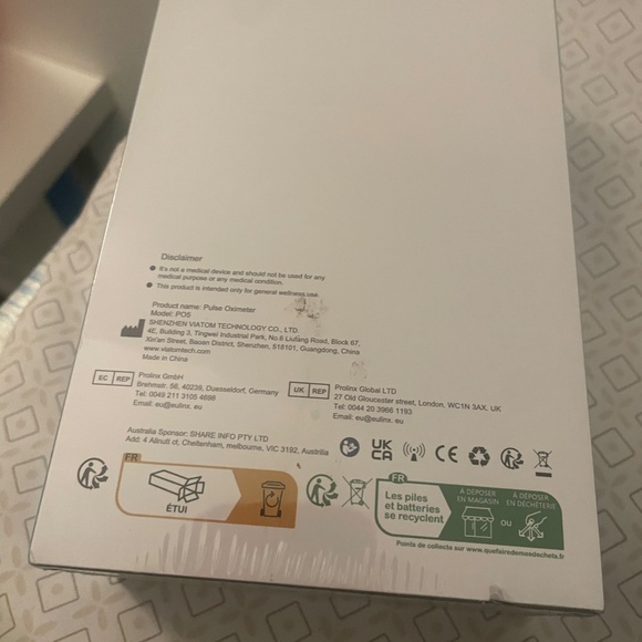 BabyTone Baby O2 Monitor (Brand New, Still Wrapped) - Picture 2 of 2